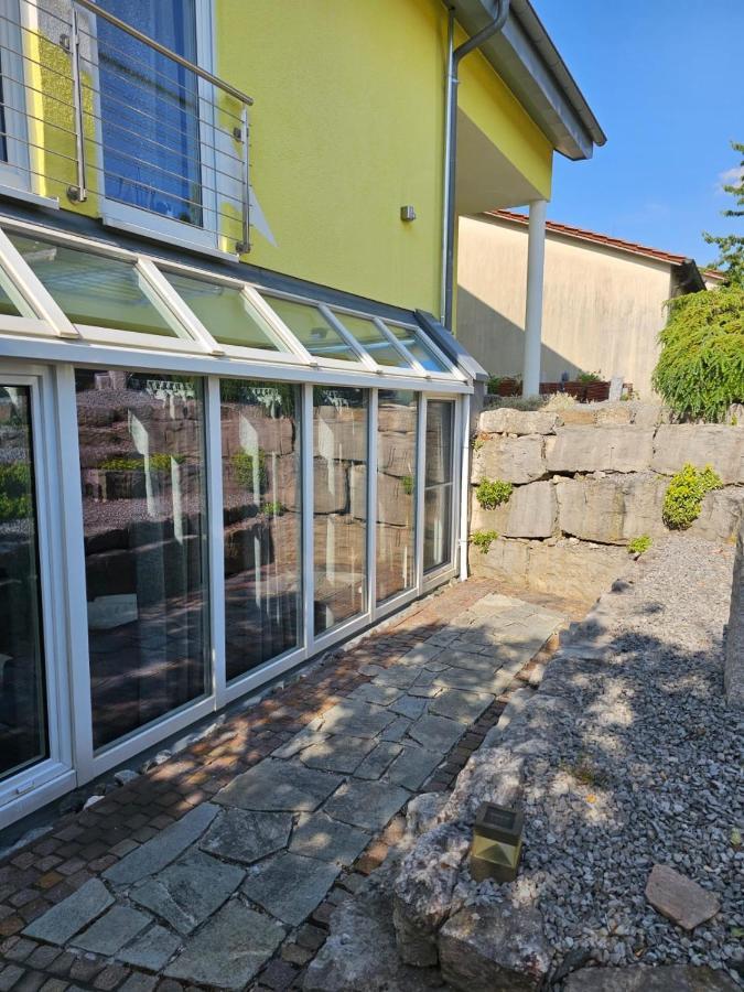 Ferienwohnung ELW sonnig,Terasse, bis zu 13 Schlafpl. Obergroningen Exterior foto