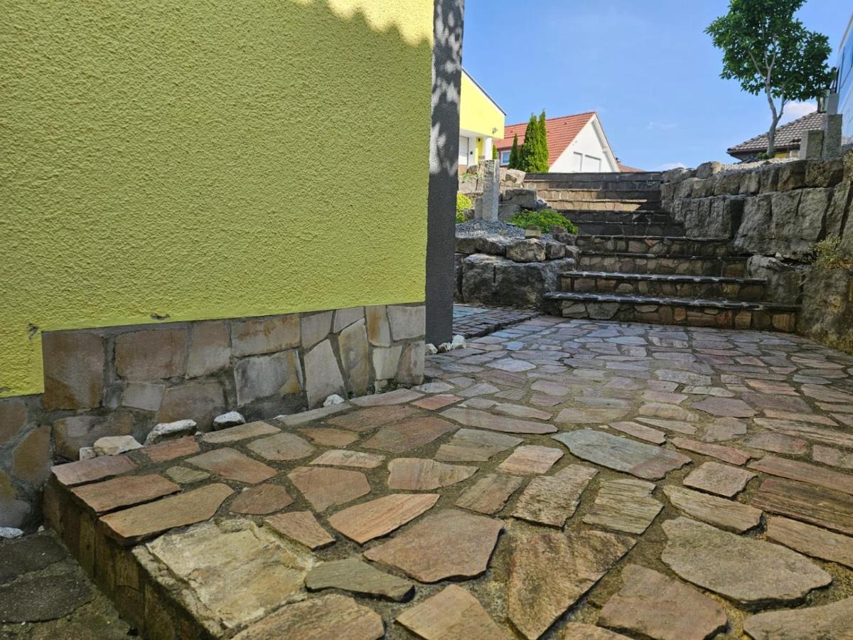 Ferienwohnung ELW sonnig,Terasse, bis zu 13 Schlafpl. Obergroningen Exterior foto