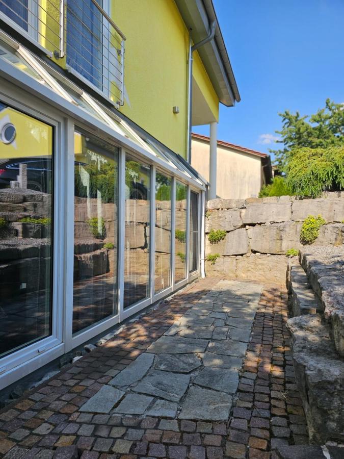 Ferienwohnung ELW sonnig,Terasse, bis zu 13 Schlafpl. Obergroningen Exterior foto