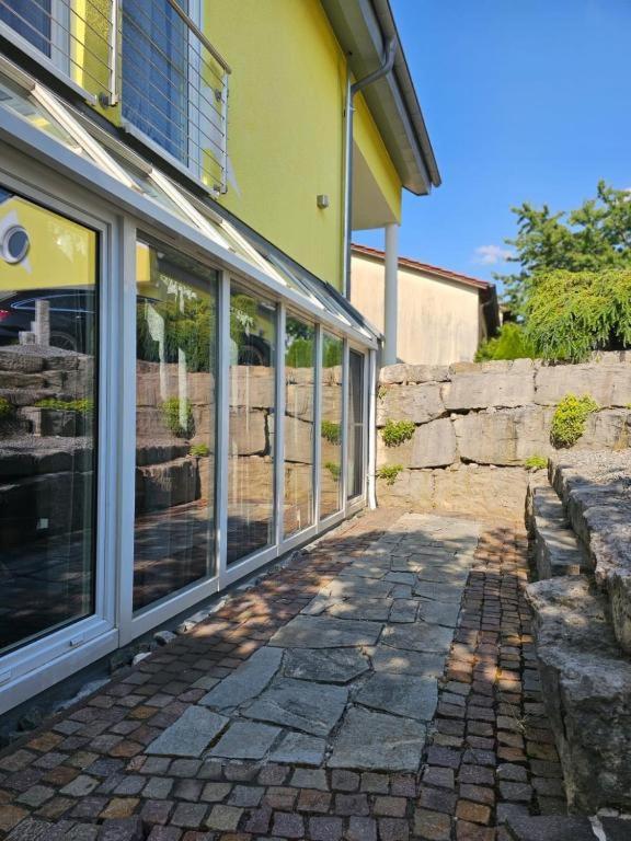 Ferienwohnung ELW sonnig,Terasse, bis zu 13 Schlafpl. Obergroningen Exterior foto